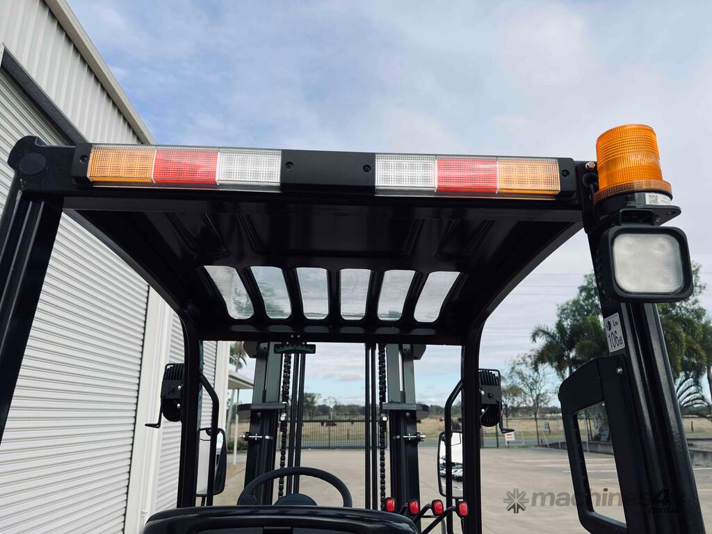 Hangcha 2.5t RT Forklift CPCD25 - 3 Speed Diesel 4.3m Reach Sideshift Fork Positioner